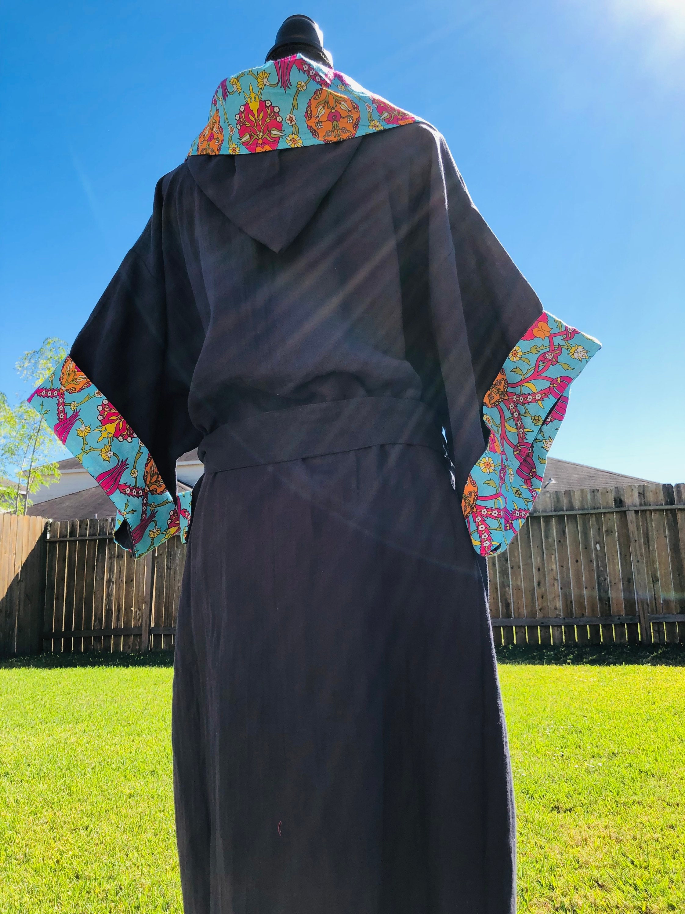 Kimono, Kaftan, Robe, Ethnic Kimono Robe, Beach Robe, Spa Robe, Street