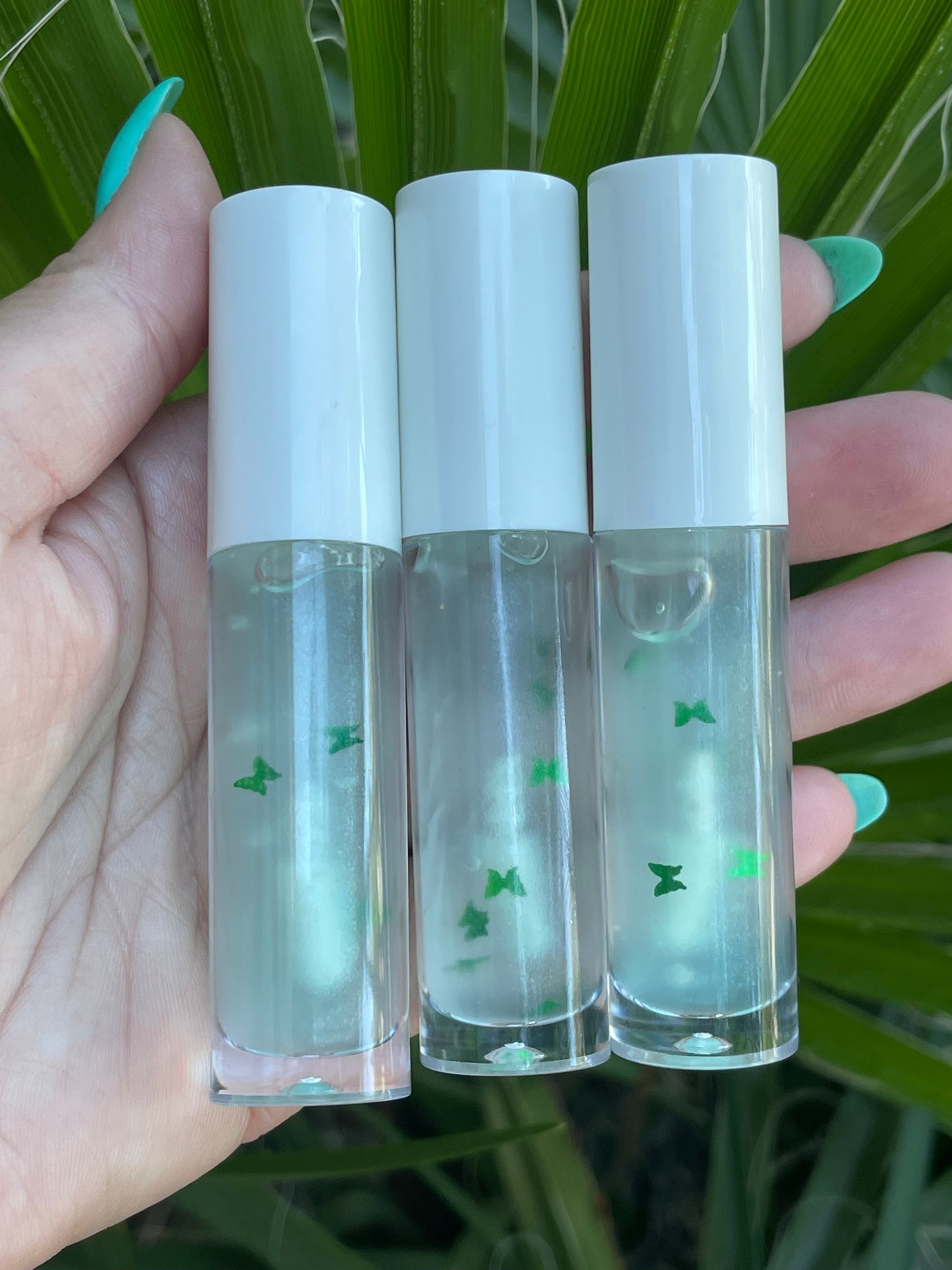 Green Apple Flavored Lip Gloss Etsy