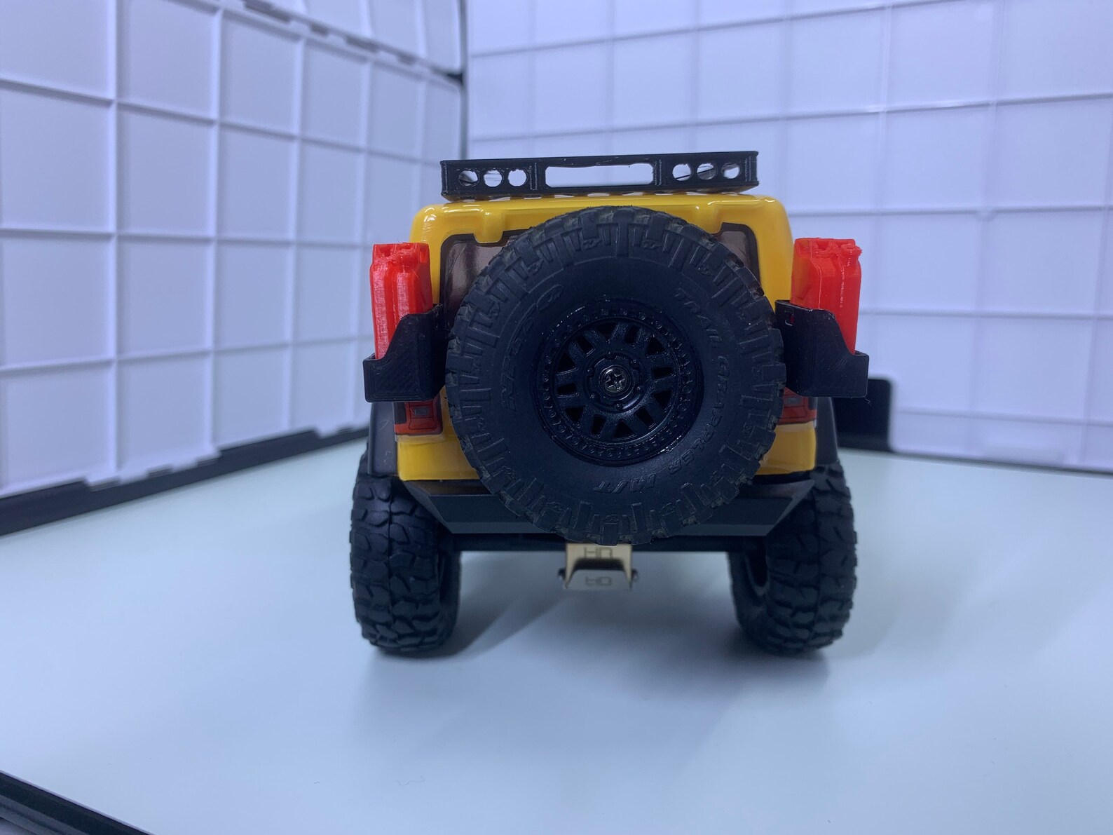 Spare Tire With Spare Mount With Gas Cans For Axial SCX24 Jeep Etsy