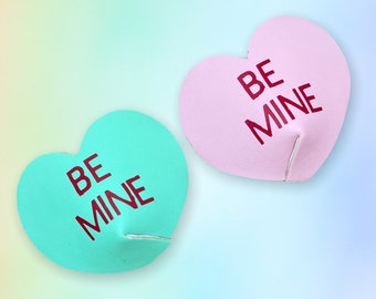 Sweethearts inspired nipple pasties, Valentine’s Day pasties