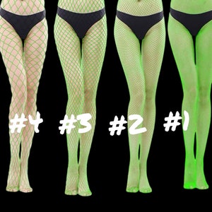Dark green shop fishnets