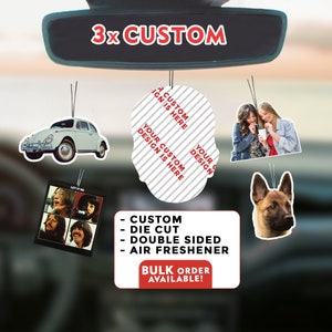 Custom car air fresheners deals