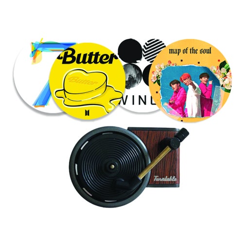 BTS Air Freshener Record Player Spin Air Freshener Retro Vinyl Etsy
