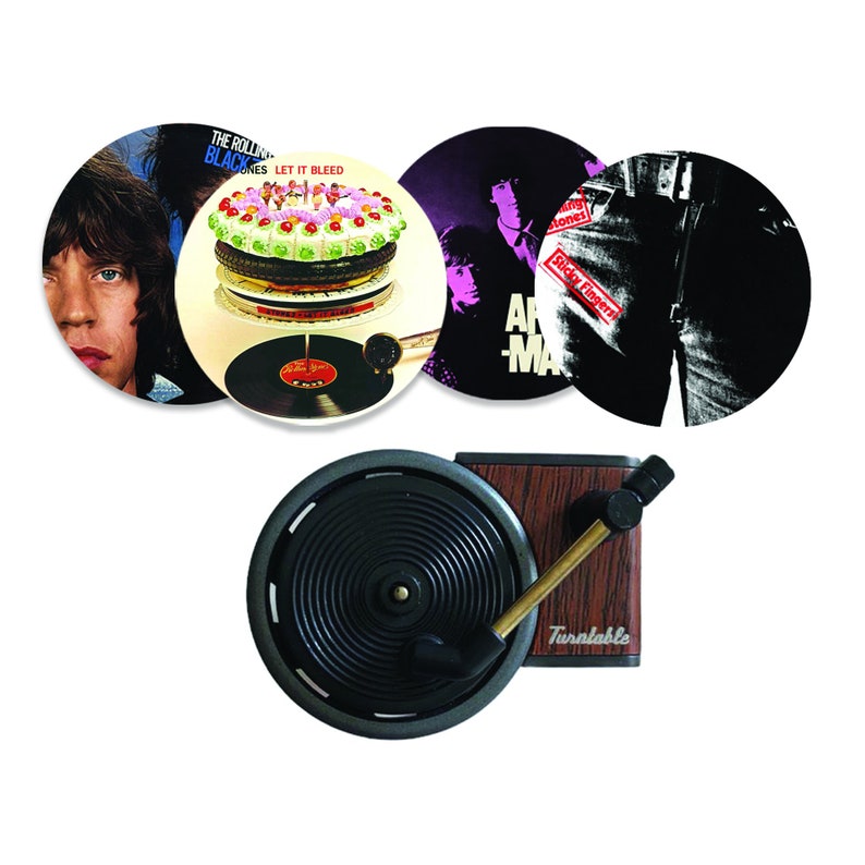 The Rolling Stones Air Freshener Car Record Player Spin Air Etsy