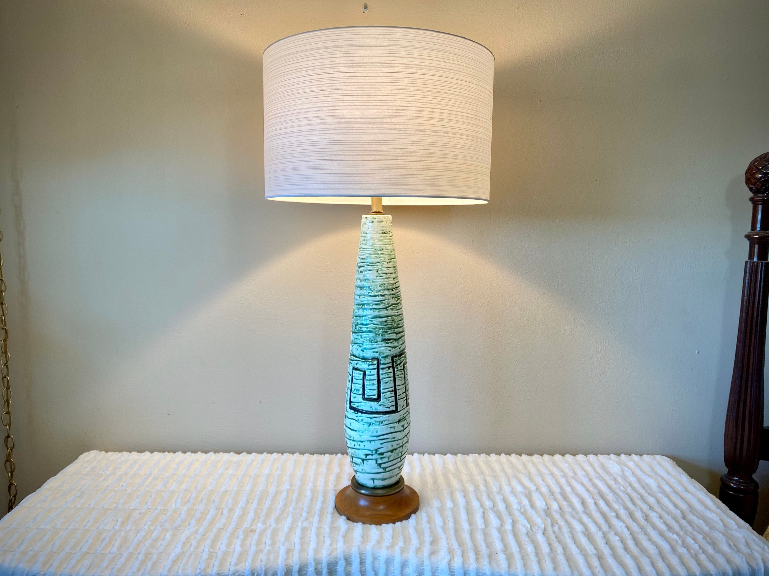 Greek sale key lamp