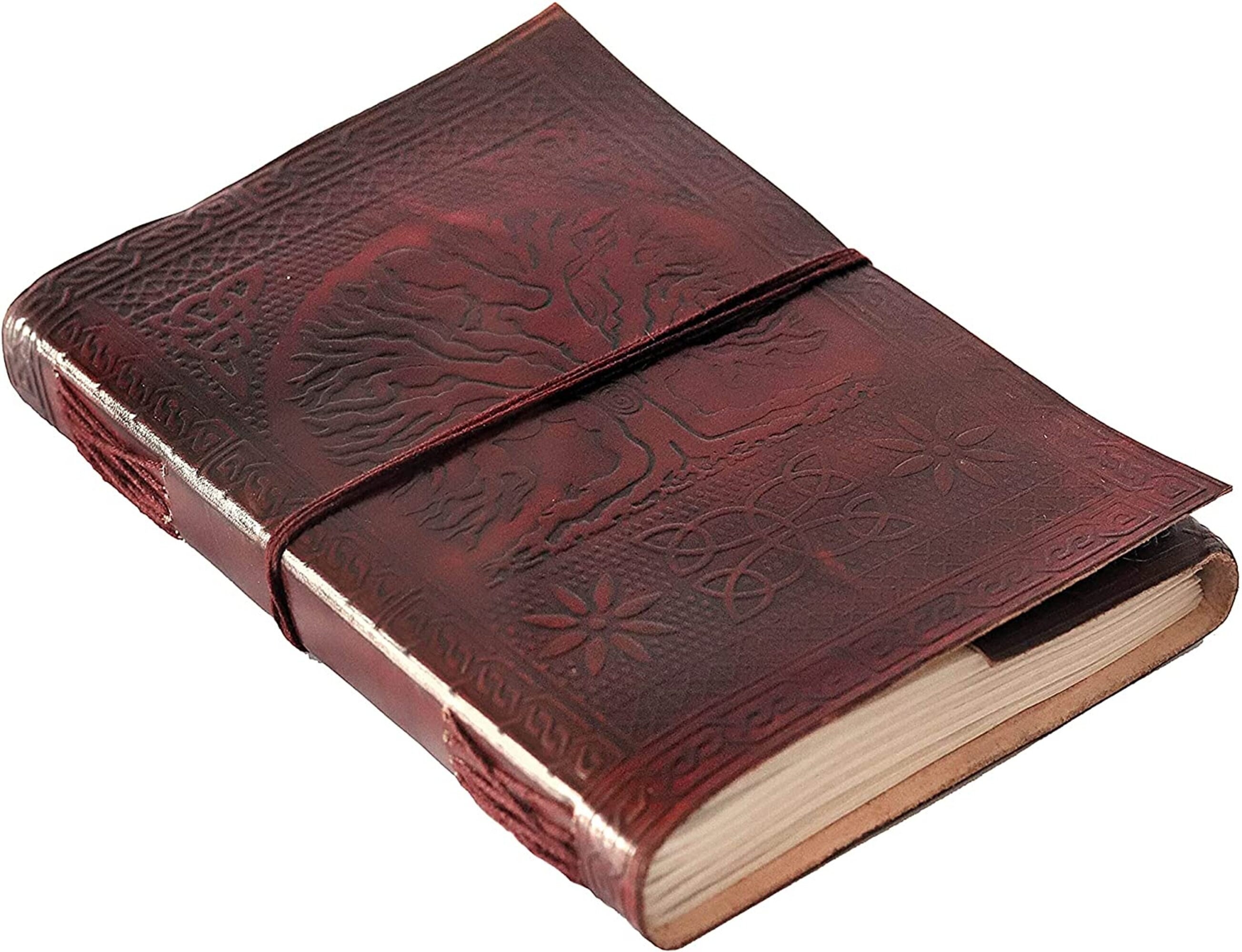 Tree Of Life Handmade Leather Journal Embossed High Quality Diary Tree Of Life Handmade Leather Journal Embossed High Quality Diary