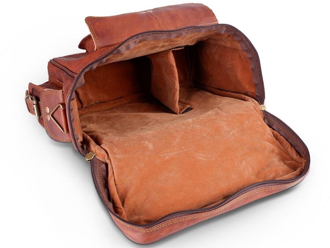 Personalized Leather Camera Bag Gift Custom Camera Bag for Etsy