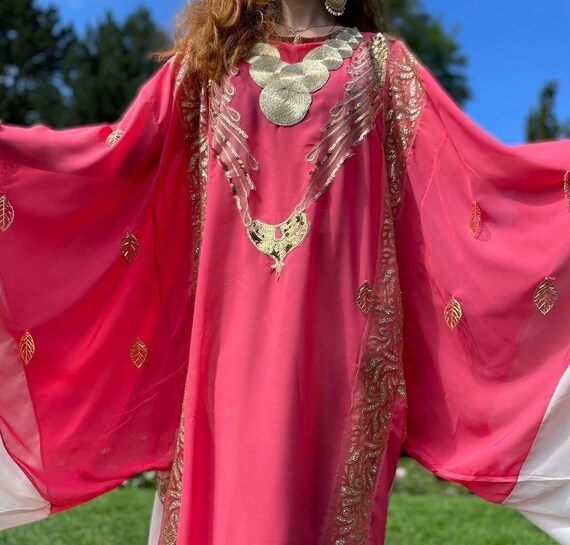 Handmade Iraqi/arabic Hashmi/ Kaftan/ Kimono/ Jalabiye/ Abaya/ - Etsy