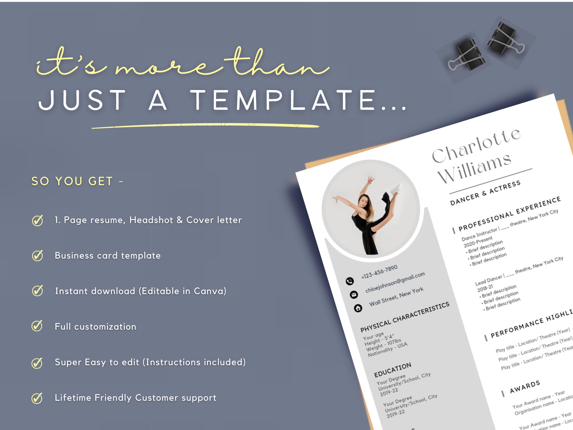 Ballet Resume Template Canva 2023 Ballerina Audition Etsy Ballet Resume Template Canva 2023 Ballerina Audition Etsy