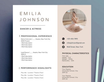 Dance Audition Resume Template - Il 340x270.5882554416 Niyd 