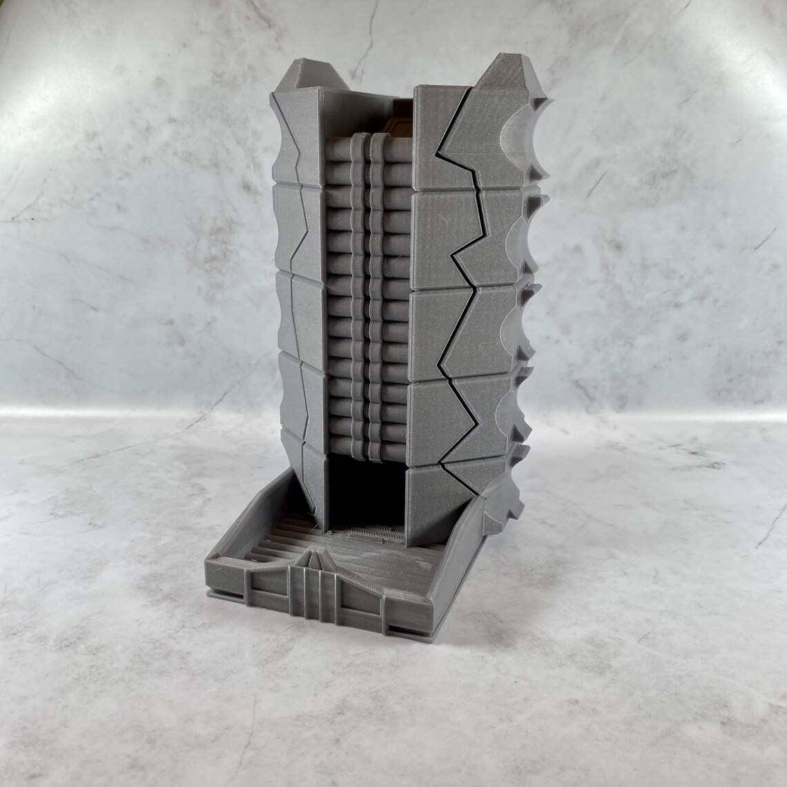 Scifi Dice Tower 3D Printed Games Fantasy RPG Science Etsy