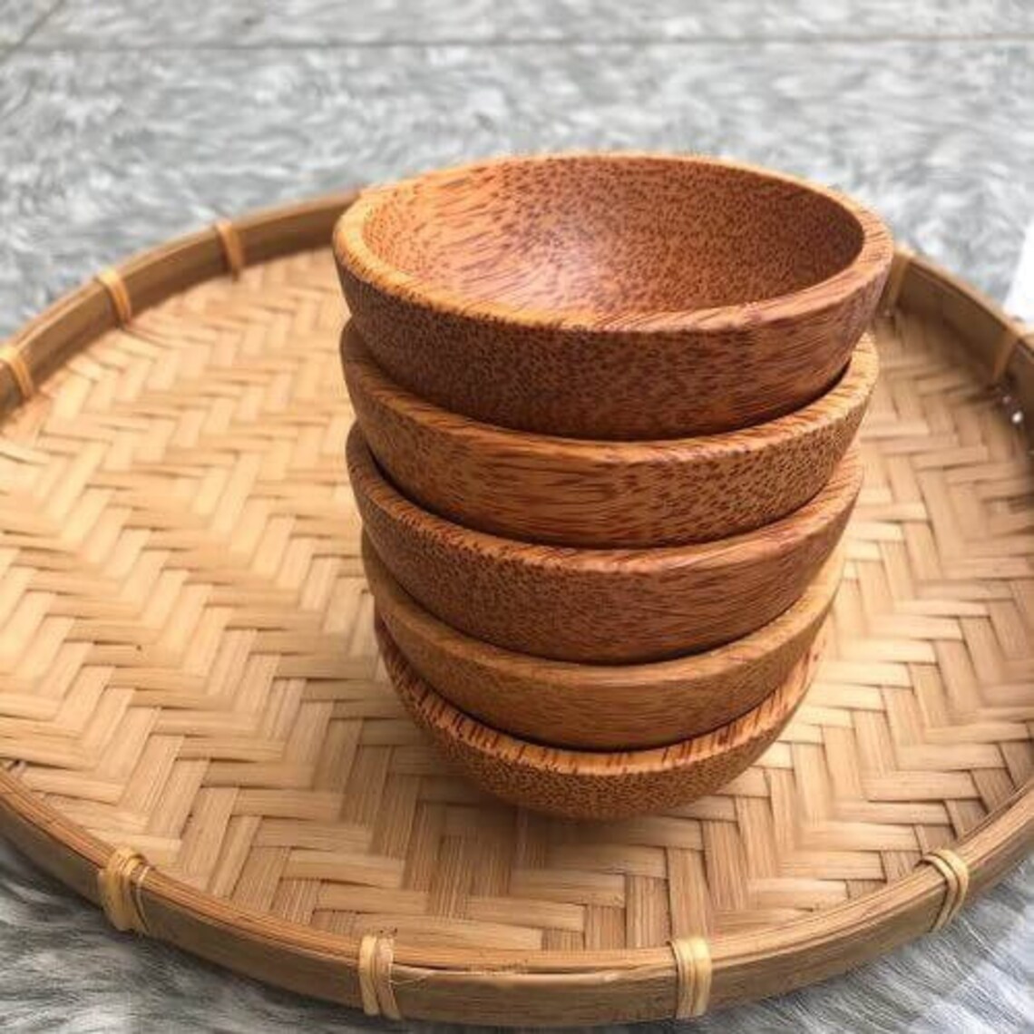 Coconut Shell Cup Handmade Natural Coconut Set of 4 Etsy