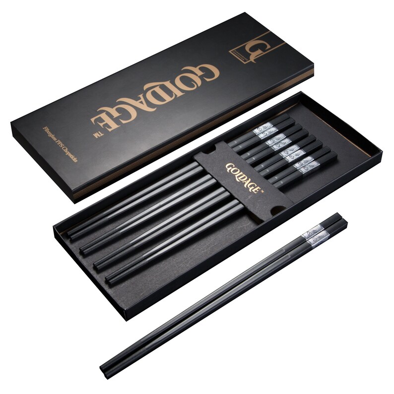 Goldage Fiberglass Dishwashersafe Chopsticks Traditional Etsy