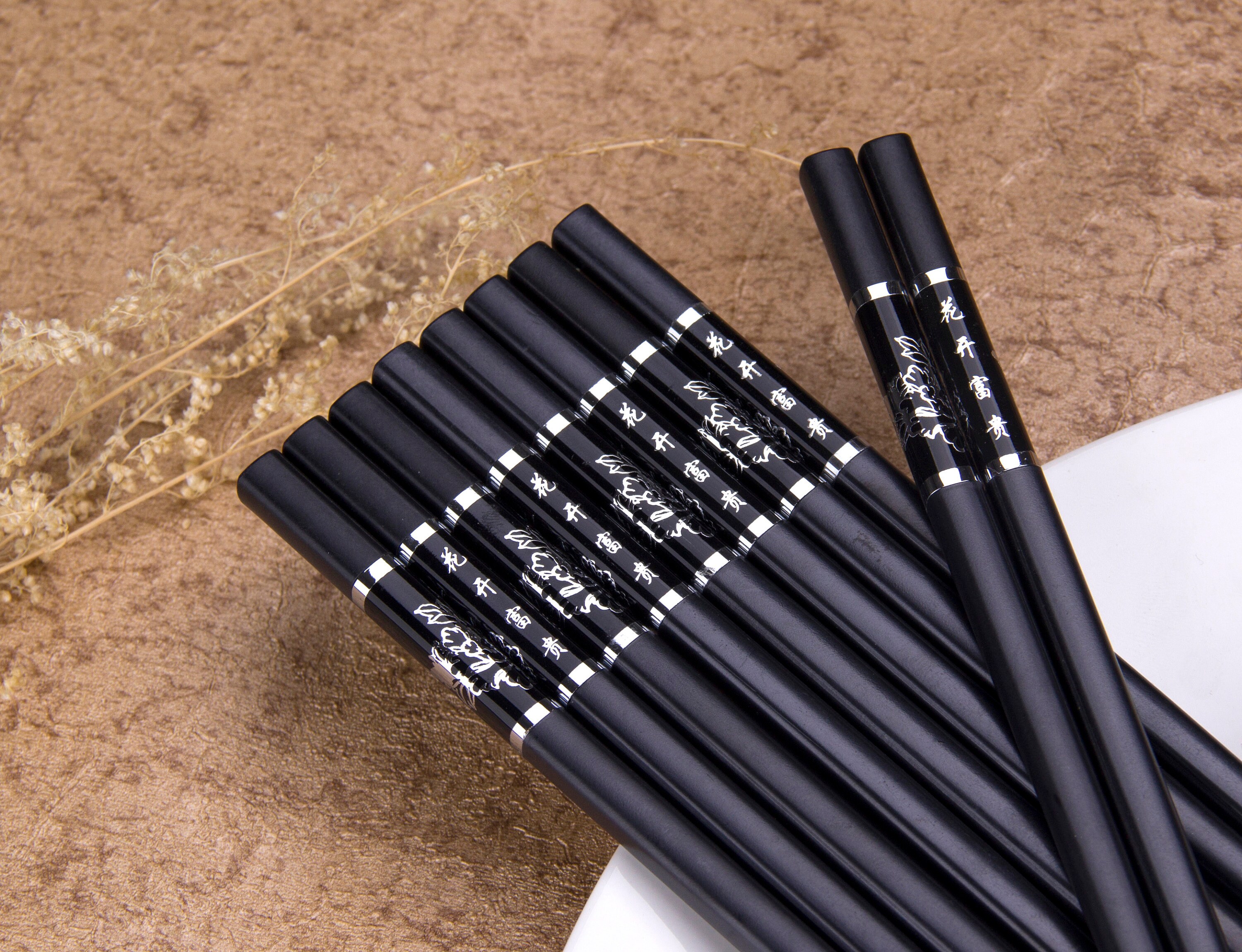 Goldage Fiberglass Dishwashersafe Chopsticks Traditional Etsy