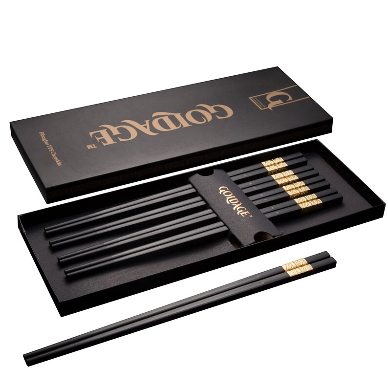 Goldage Fiberglass Dishwashersafe Chopsticks Traditional Etsy