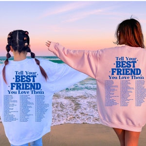 Mejores sudaderas amigas Etsy Mexico
