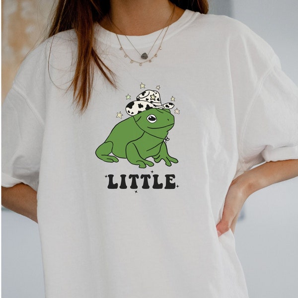 Big Little Sorority Shirts Big Little Reveal Big Little Gift Trendy Big Little Preppy Big Little Frog With Cowboy Hat Aesthetic Big Little