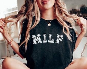 Milf Shirt Milf Hoodie Milf Sweatshirt Upgraded To Milf Milf T Shirt Milf Decal Got Milf Funny Mom Shirt New Mom Gift