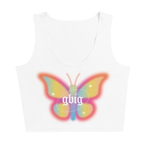 Big Little Tank Tops Big Little Crop Tops Sorority Big Little Shirts Sorority Schmetterling Big Little Shirts Y2K Big Little Shirts