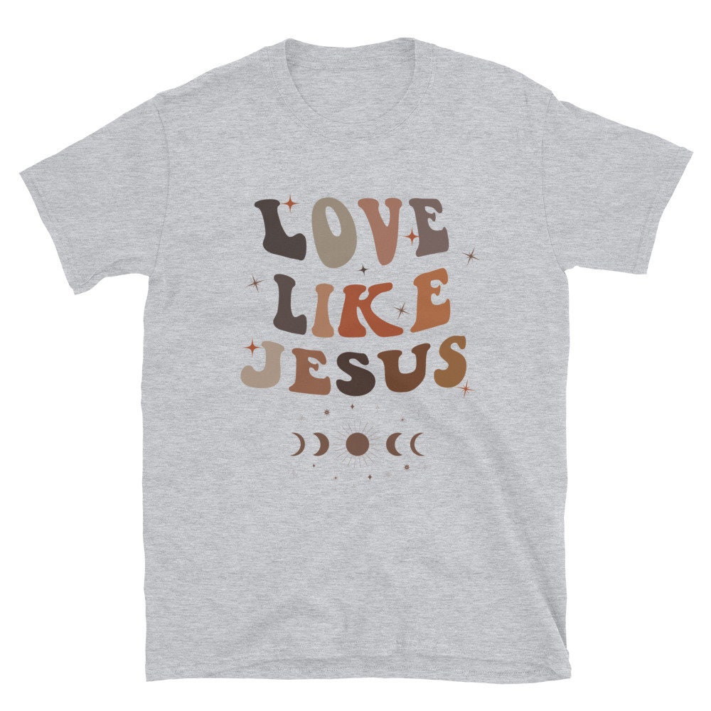 Love Like Jesus Shirt Christian Shirt Bible Verse Trendy - Etsy