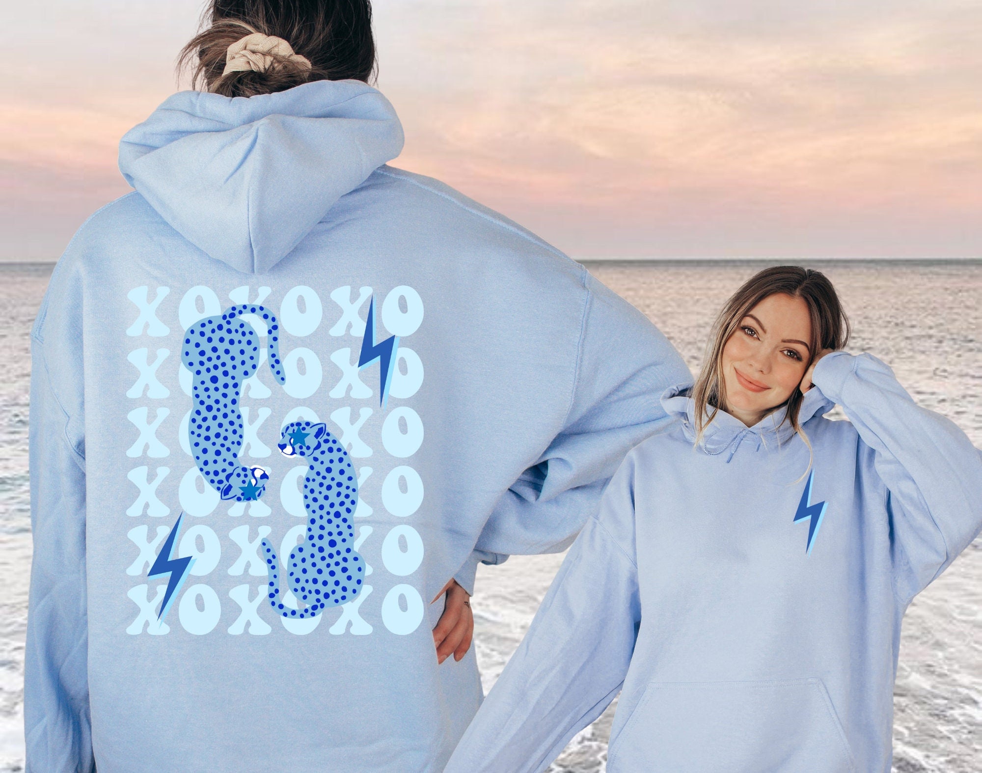 [ADLV] PREPPY LOGO CRACK PRINTING HOODIE/追跡付 24SS] PREPPY LOGO CRACK PRINTING HOODIE LIGHT PURPLE - ACMÉ