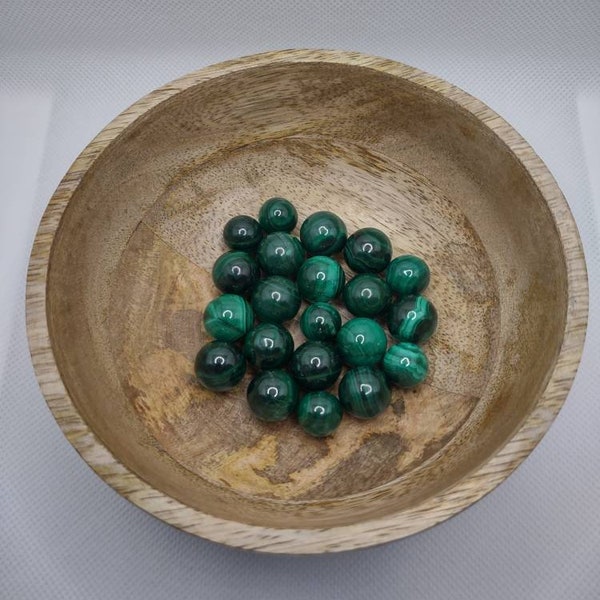 Mini malachite sphere