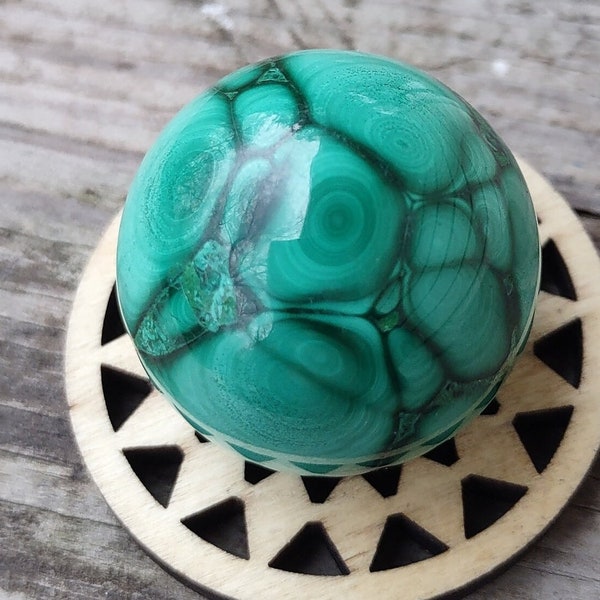 Malachite sphere