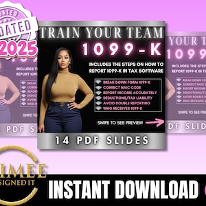 1099-K Masterclass SLIDES, Teach Tax Students/PTIN Holders, Schedule C, Etsy Sellers, E-commerce, Tax Academy, Tax Agents, Tax Software.