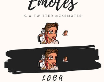 Apex Legends Loba Emote, Twitch/Discord Streamer Emoji (Digital Download)