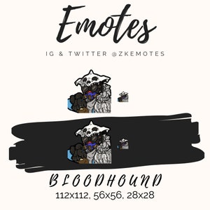 Apex Legends Bloodhound Emotes, Apex Legends Emotes, Twitch Emotes, Streamer Emotes, Discord Emojis Apex Legends