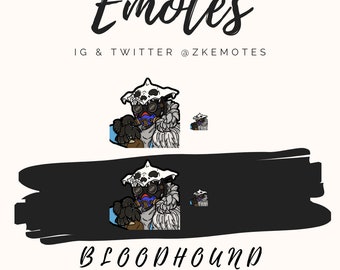 Emoticones de Bloodhound de Apex Legends para Twitch y Discord (descarga digital)