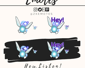 Emote Navi di Legend of Zelda, Emote Twitch/Discord (download digitale)
