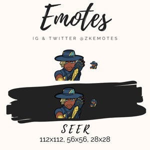 Apex Legends Emote, Seer Emote, Twitch Emote, Streamer Emote, Discord Emoji, Discord Emote