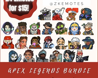 Pakiet emotikon Apex Legends, Twitch i Discord (do pobrania cyfrowego)