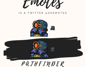 Apex Legends Pathfinder Emotes, Twitch Streamer Discord Emoji (Digital Download)