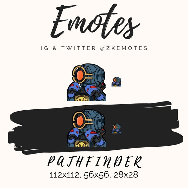 Apex Legends Pathfinder Emotes, Pathfinder Apex, Twitch Emotes, Apex Legends Twitch Emotes, Streamer Emotes, Discord Emoji