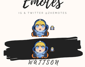 Emote de Wattson para Apex Legends, para streamers de Twitch/Discord (descarga digital)
