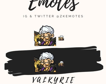 Apex Legends Valkyrie Emote, Twitch Streamer Discord Emoji (Digital Download)