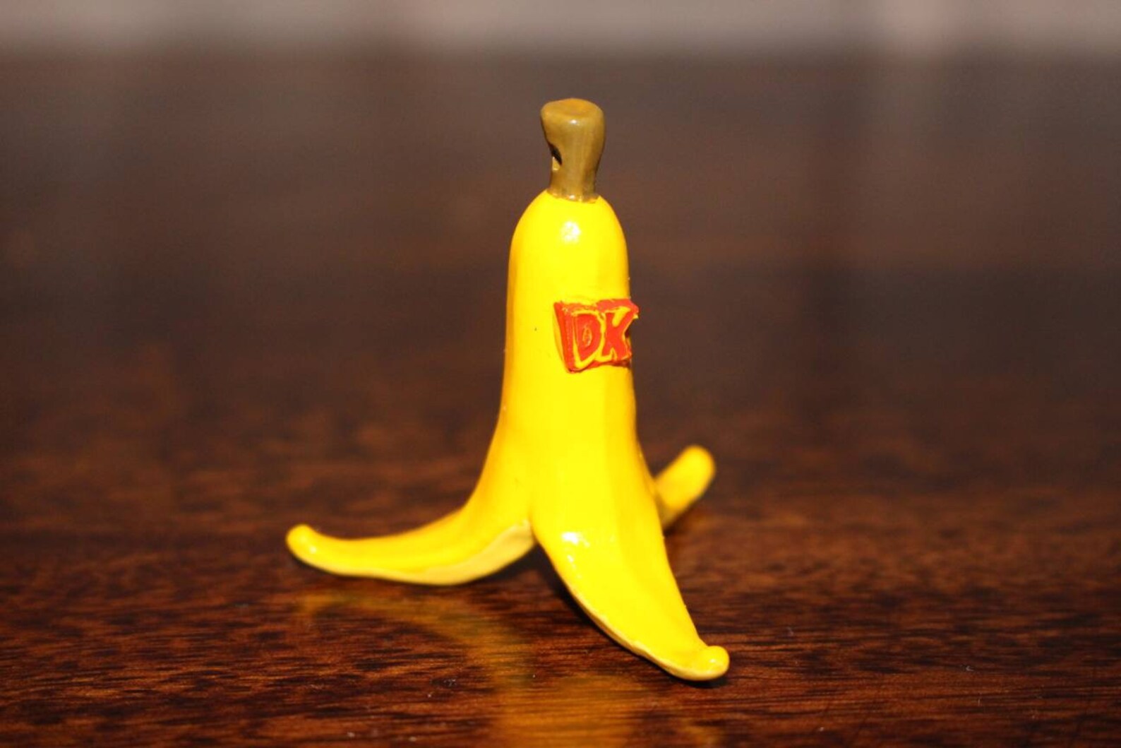 Donkey Kong Banana Keychain Etsy
