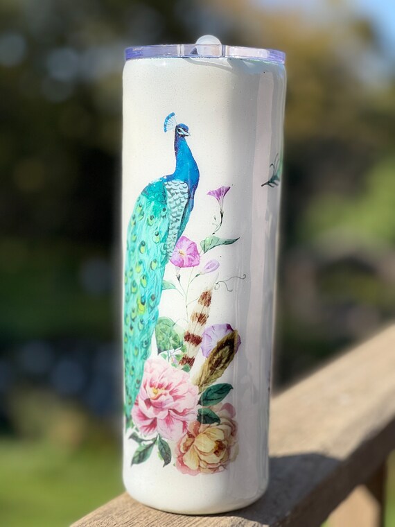 Peacock tumbler cup Clearance