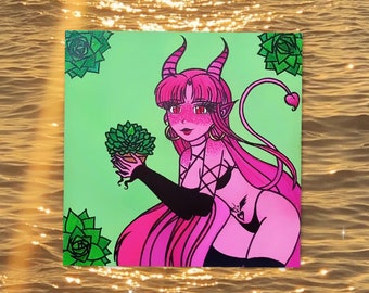 ๓ succubus with succulents ๓