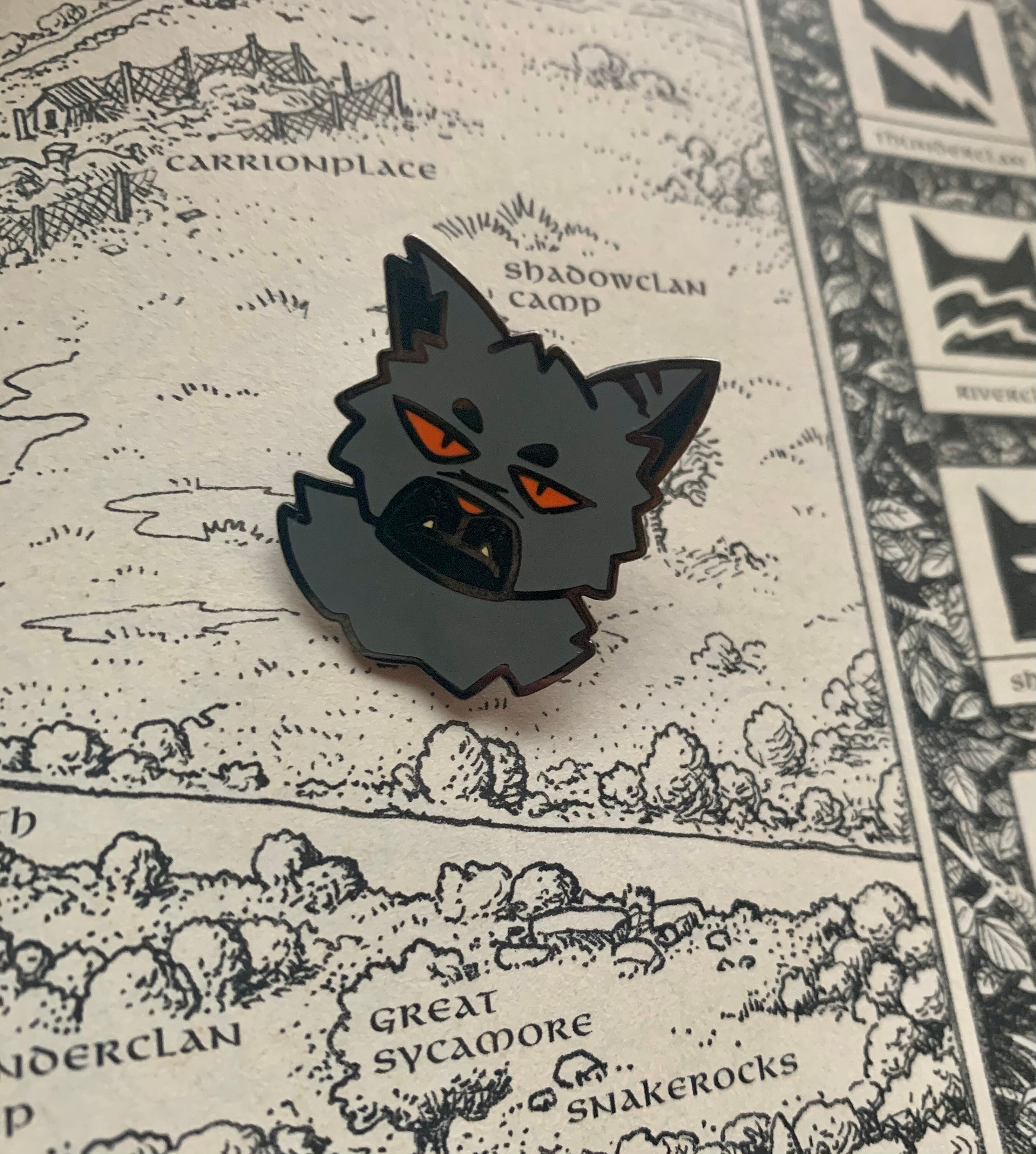 Enamel Pins: Pastel Kitties - Warrior Cats by DirtyNoodles