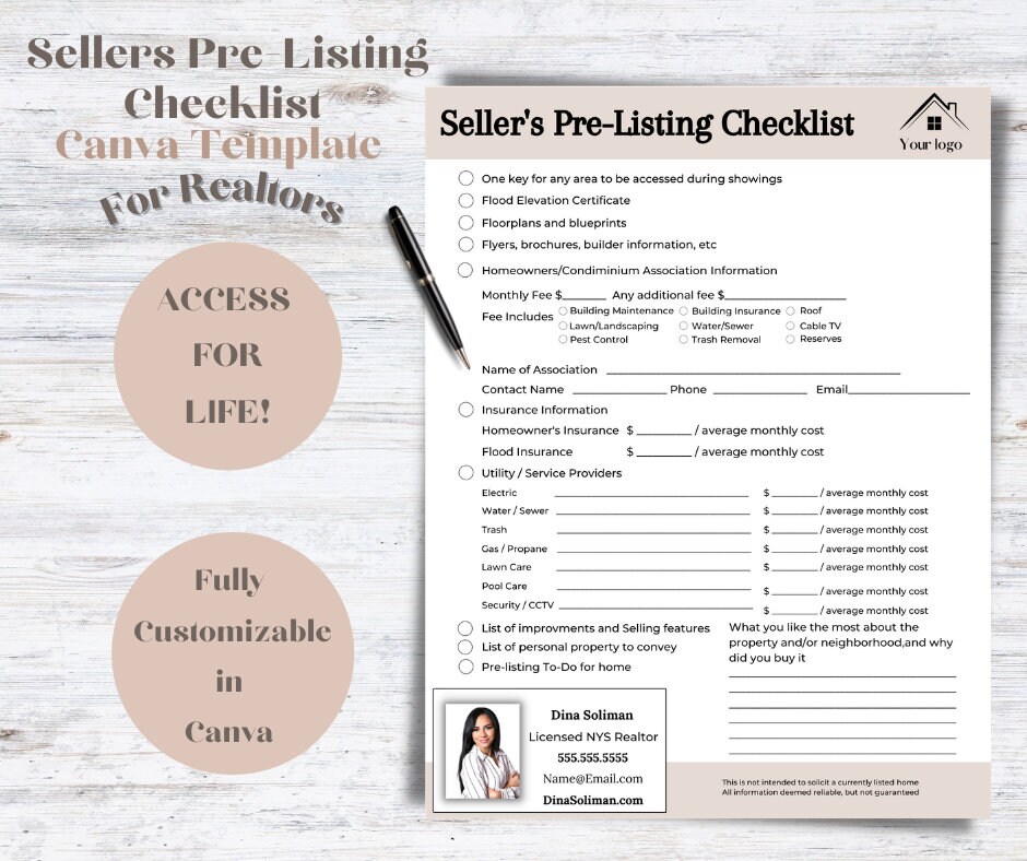 Real Estate Seller, Real Estate Marketing, Realtor Listing Presentation ...