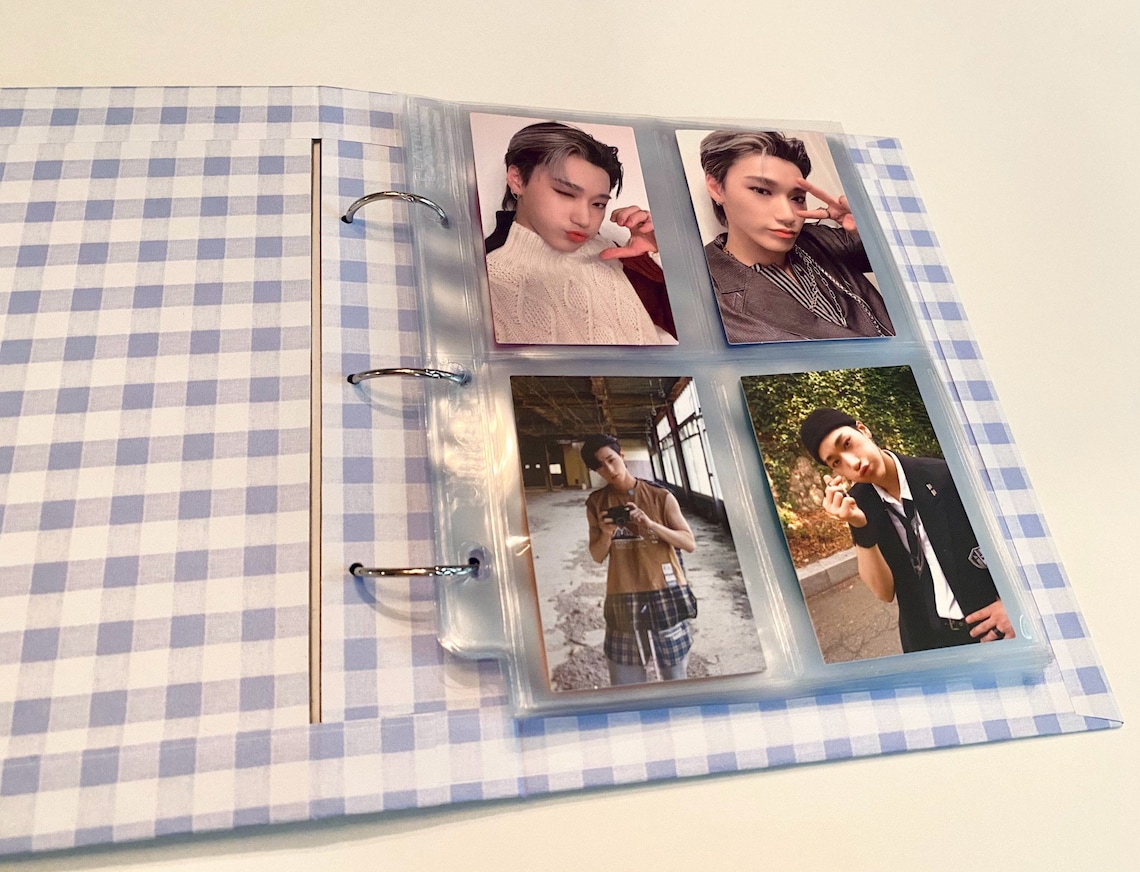 4 Sleeve Custom Kpop Photocard Binders Etsy