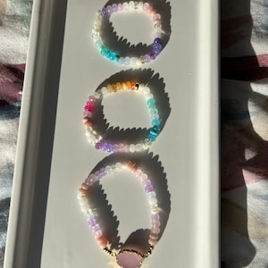 Elastic Gemstone Bracelets *Candy Jewelry*