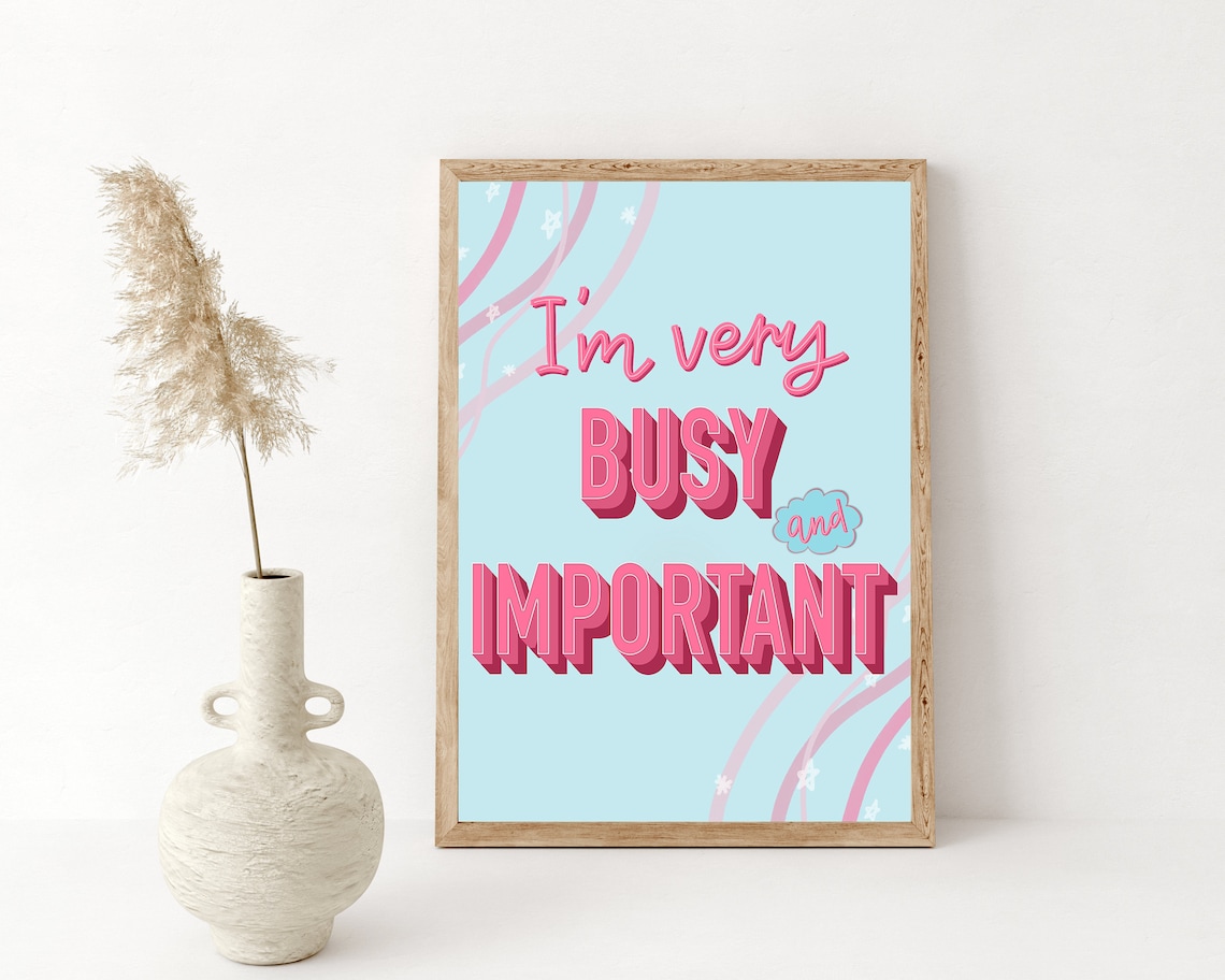 I m very busy now. I m very busy now