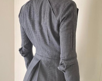 Junya Watanabe CDG grey wool blazer