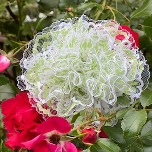Beautiful Claudia   lace  Scrunchie with 4  layers of   lace