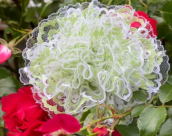 Beautiful Claudia   lace  Scrunchie with 4  layers of   lace