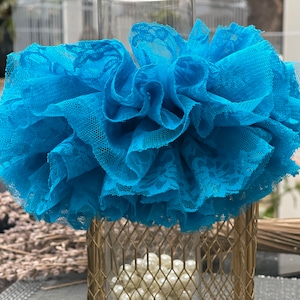 Beautiful Scrunchie , made from stretchy lace, perfect for festivals